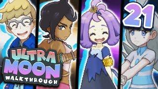 Pokémon Ultra Sun and Ultra Moon Walkthrough - Part 21 Elite Four of Alolas Pokémon League