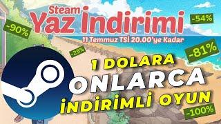 1 DOLARA OYUN  STEAM YAZ İNDİRİMLERİ OYUN TAVSİYESİ