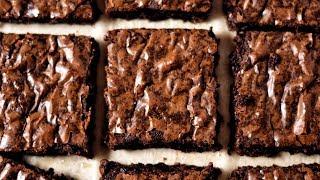 THE BEST FUDGY BROWNIES RECIPE EVER  HOW TO MAKE EASY HOMEMADE BROWNIES