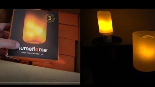 Lumeflame Fire Light Bulb Review - Realistic LED Flame