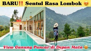 BARU‼️ Sentul Rasa Lombok  View Gunung Persis di Depan Villa  MOUNTSIDE CABIN