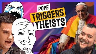 Pope too WOKE for Shapiro  Casually Debunked