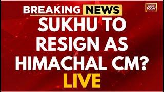 Himachal News LIVE Sukhwinder Singh Sukhu To Resign As Himachal CM?  Himachal Floor Test News LIVE