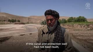 Riverbank Protection Wall Saves Afghan Community from Floods