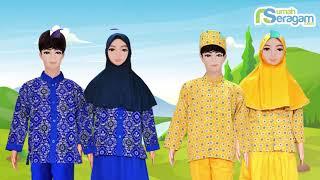 Model Seragam Batik Anak TK Muslim