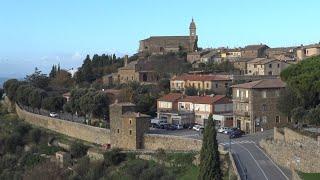 Montalcino. Siena. Italia in 4K