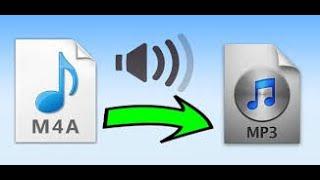 Free M4A TO MP3 Converter programi nasil cevriliyor