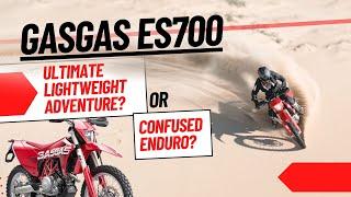 GasGas ES700 Review  Adventure sand and single trail