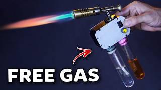 ATOMIC Free Gas ? How to make Free Lpg gas using water at home easly