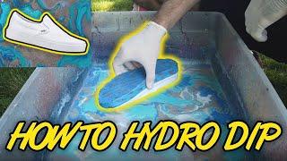 HOW to HYDRO Dip SHOES Simple Steps 