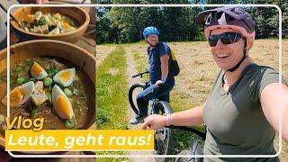 Radeln im Wald Wandern um den Michaelsberg und Alltag im #vlog