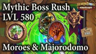 Moroes & Executus Week 13 Day 3  LVL 580 Mythic Boss Rush  Mercenaries
