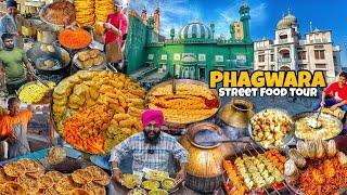 Phagwara Street Food Tour  Bhature Chole Kulcha Chole Tikki Jalebi Samosa