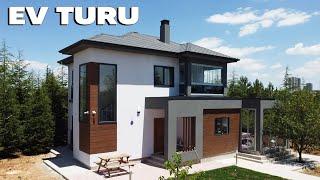 EV TURU  MÜSTAKİL BAHÇELİ VİLLA TURU  3+1 153 M²