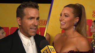 Ryan Reynolds and Blake Lively on Deadpool & Wolverines Y2K References Exclusive