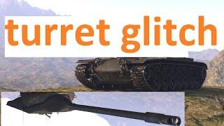 World of Tanks glitch  The T57 magic turret