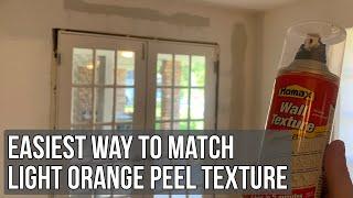 Matching Orange Peel Texture EASIEST WAY POSSIBLE
