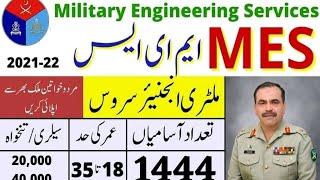 MES Jobs 2021 - Military Engineering Services