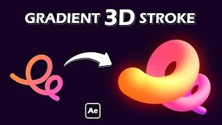 Fascinating 3D Stroke Animation in After Effects  No Plugin