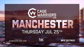 Cage Warriors 175 Early Prelims  Main Card is LIVE at 1pm PT EXCLUSIVELY on UFC FIGHT PASS