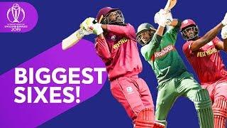 Biggest Sixes  2019 Cricket World Cup Biggest Sixes So Far  ICC Cricket World Cup 2019