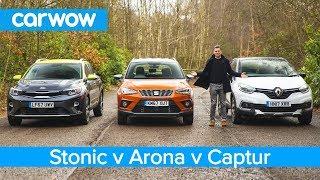 Kia Stonic vs SEAT Arona vs Renault Captur 2019 - See which is the best small SUV