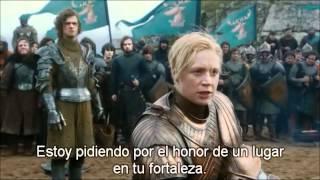 brienne of tarth vs the flowers knight  hd 1080p