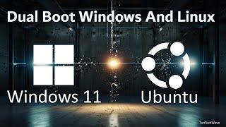 Dual Boot Windows 11 and Ubuntu 23.10  24.04 LTS Linux