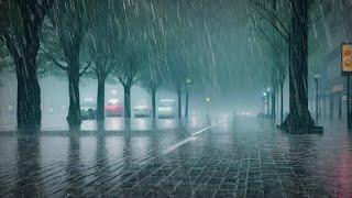 Rain Sounds For Sleeping - Fall Asleep Fast in 3 minutes & Stop Worrying with Rain Sounds at Nights