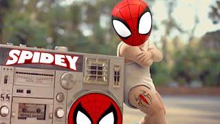 Spidey and His Amazing Friends & Baby Dance - Coffin Dance Meme Parody