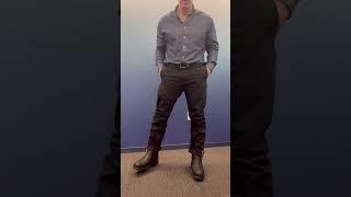 Work America Engineer Boots W Selvedge Denim Trousers