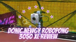 Donic Newgy Robopong 3050 XL  Robot Review