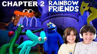 Dani and Evan try to ESCAPE from the RAINBOW FRIENDS chapter 2