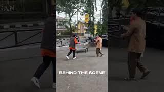 Di balik layar shooting trampo x dance instruktur kece dari ciamis #viral #dance #trampoline