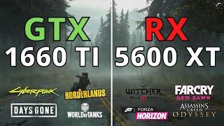 GTX 1660 TI VS RX 5600 XT IN 2021