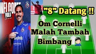 Perubahan Komposisi Arema Fc  Cornelli Bimbang Pilihan 8 dan 6