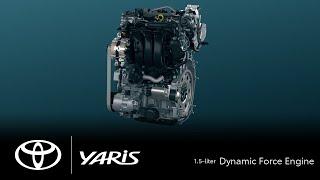 TOYOTA YARIS  1.5-litter Dynamic Force Engine  Toyota
