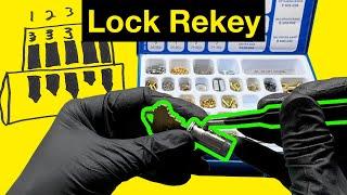 How to rekey a Schlage lock with their retail rekey kit