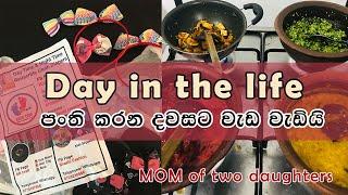 වැඩ ටිකක් වැඩි දවසක්  Day in the Life  Mom of Two  Dhananjie Padmaperuma