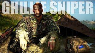 the GHILLIE SNIPER... IMMERSIVE No HUD Gameplay