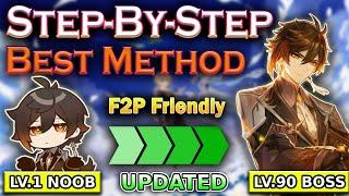 The BEST Way to Build an Account Step By Step F2p FriendlyUPDATED  - Genshin Impact Account Guide