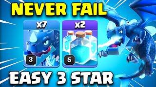 Never Fail  Th12 Electro Dragon Attack Strategy - New TH12 Clone Spell Electro Dragon Strategy Coc