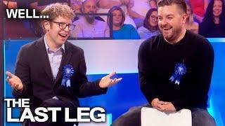 Is It Possible To Look Cool On A Stool? Featuring Sandi Toksvig and Phil Wang  The Last Leg