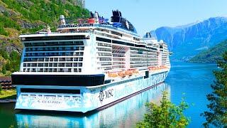 the new MSC EURIBIA - the most beautiful cruise ship of MSC CRUISES