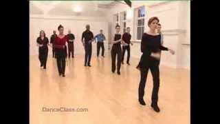 Salsa Basic Back Step to Music - Salsa Class for Beginners 522