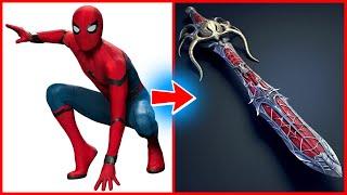 SUPERHEROES but SWORDS  All Characters Marvel & DC