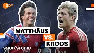 Matthäus vs. Kroos Strahlkraft in jeder Aktion oder Erfolg ohne Risiko?  Bundesliga  sportstudio