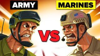 ARMY vs MARINES - Whats the Real Difference?