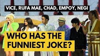 LOL Last One Laughing PH franchise contestants give out jokes on premiere launch with Vice Ganda