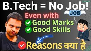 BTech No Job- Good Skills Good Marks Why Future Scope of Engineering in India 2024 #btech #jobs